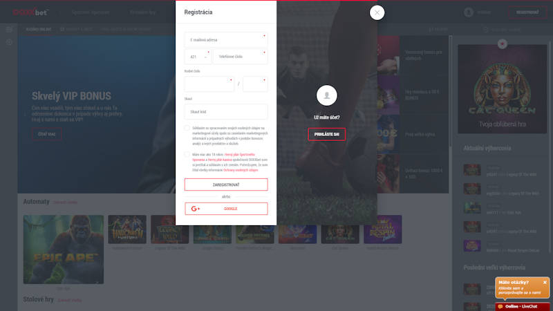 DOXXbet screenshot 3