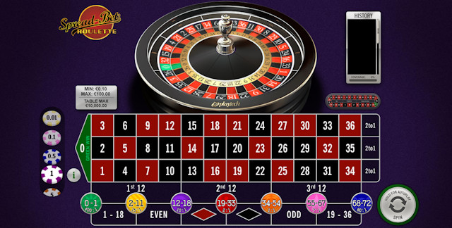 Online hra Spread-Bet Roulette zadarmo