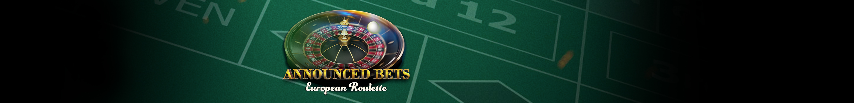 European Roulette Announced Bets